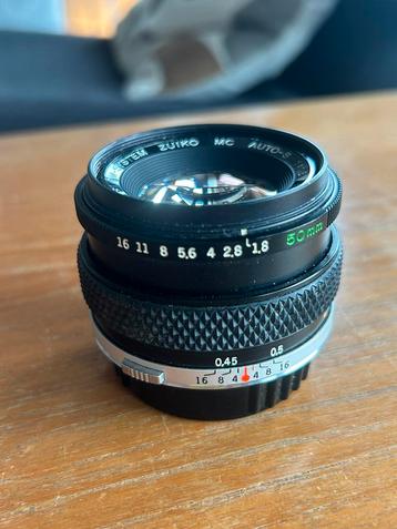 Olympus OM-System Zuiko Auto-S 50mm f/1.8 lens beschikbaar voor biedingen