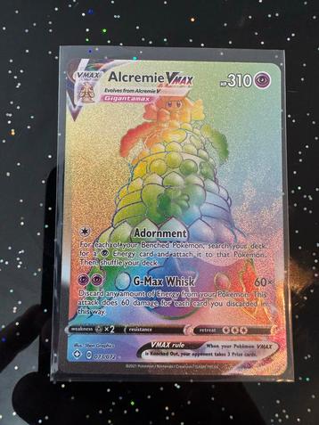 Alcremie VMAX Rainbow 073/072 beschikbaar voor biedingen