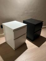 IKEA Kullen nachtkastje - zwart & wit   -   NIEUW IN DOOS, Huis en Inrichting, Slaapkamer | Nachtkastjes, Ophalen, Nieuw, Minder dan 45 cm