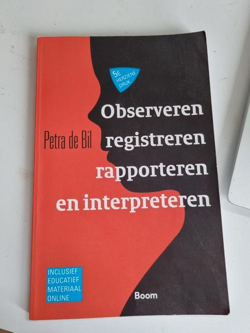 Observeren, registreren, rapporteren en interpreteren, Boeken, Wetenschap, Zo goed als nieuw, Ophalen of Verzenden