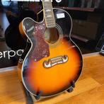 Epiphone J-200 EC Studio Left Handed (EJ-200SCE), Vintage Su, Muziek en Instrumenten, Snaarinstrumenten | Gitaren | Akoestisch