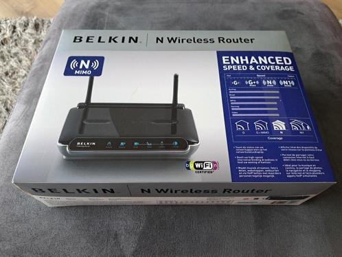 Belkin N Wireless Router, Computers en Software, Netwerk switches, Nieuw, Ophalen of Verzenden