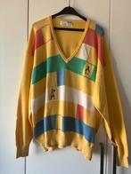 Vintage Pringle Sports trui by Nick Faldo XL, Geel, Maat 56/58 (XL), Zo goed als nieuw, Pringle
