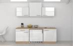 keuken set (Bonn), Huis en Inrichting, Keuken | Complete keukens, Overige materialen, Wit, Nieuw, Enkelwandige keuken