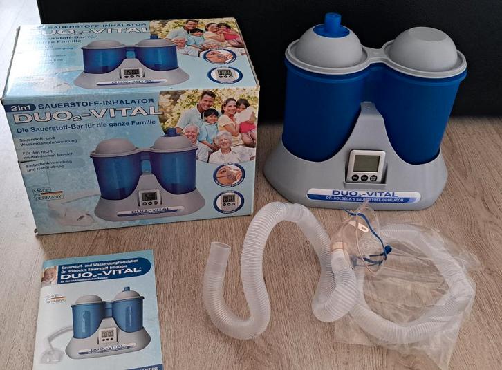 te koop grote zuurstof inhaler nieuw in doos, Diversen, Verpleegmiddelen, Nieuw, Ophalen of Verzenden