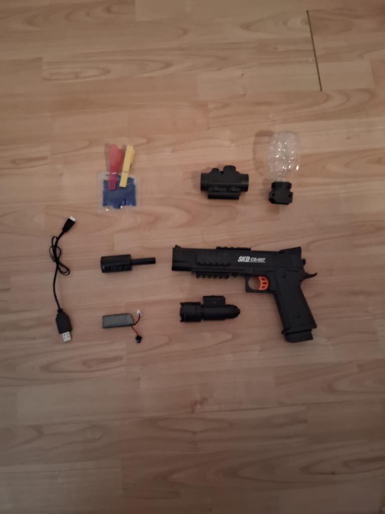 Gel Blaster M1911, Ophalen, Gebruikt