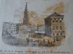 prent provincie Groningen, Appingendam, Schuitemaker 1850, Gebruikt, Verzenden, Voor 1940, Prent