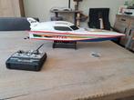 RC Speedboot - Vintage - Met Afstandsbediening, Ophalen of Verzenden, Gebruikt, Groter dan 1:32, Overige merken