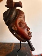 Punu boodschapper masker Afrikaanse kunst 1950 Gabon, Antiek en Kunst, Kunst | Niet-Westerse kunst, Ophalen of Verzenden