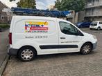 Bedrijfsauto: Peugeot Partner 1.6 Hdif 66KW 120 L1 2PL 2009, Voorwielaandrijving, Airbags, 4 cilinders, Wit