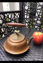 Koperen keteltje, rood koper & geel koper (messing) gebruikt, Antiek en Kunst, Antiek | Koper en Brons, Ophalen of Verzenden