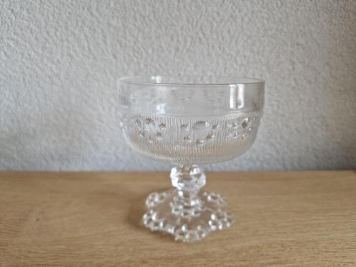 Italiaans vintage Coupglas (T.E.A.B.), Antiek en Kunst, Antiek | Glas en Kristal, Ophalen of Verzenden