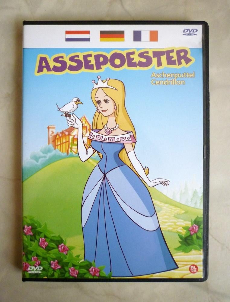 Assepoester DVD, Cd's en Dvd's, Avontuur, Alle leeftijden, Ophalen of Verzenden, Zo goed als nieuw