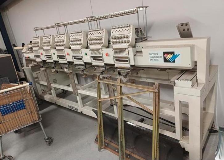 Brother Borduurmachine met Meerdere Koppen, Hobby en Vrije tijd, Borduren en Borduurmachines, Ophalen of Verzenden