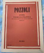 Pozzoli Guida Teorico-Pratica - Muziektheorie, Muziek en Instrumenten, Bladmuziek, Zang, Klassiek, Les of Cursus, Ophalen of Verzenden