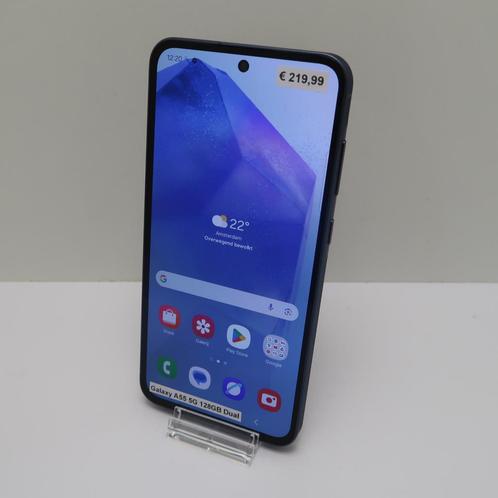 Samsung Galaxy A55 5G 128GB Dual Blue | in Nette Staat, Telecommunicatie, Mobiele telefoons | Samsung, Zo goed als nieuw