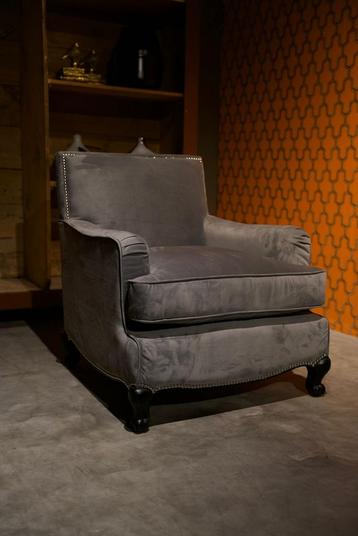 Timothy Oulton Fauteuil NIEUW Velvet Stof beschikbaar voor biedingen
