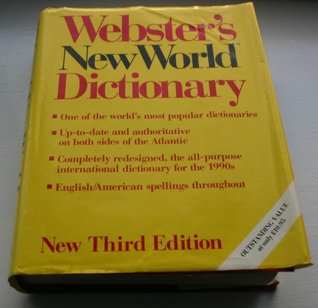 Webster's New World Dictionary, English, Boeken, Ophalen of Verzenden, Zo goed als nieuw