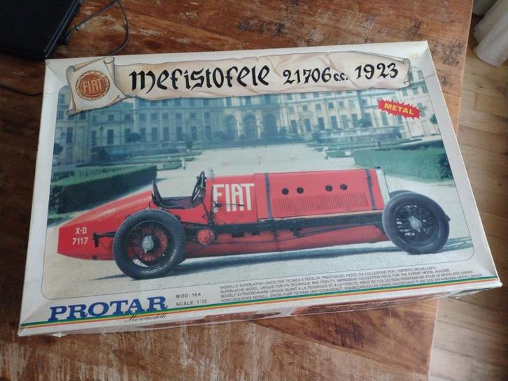 Protar fiat Mefistofeie 1923, Hobby en Vrije tijd, Modelbouw | Auto's en Voertuigen, Zo goed als nieuw, Auto, Groter dan 1:32