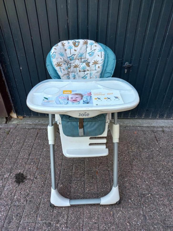 Joie Mimzy 2in1 Kinderstoel, Kinderen en Baby's, Kinderstoelen, Gebruikt, Inklapstoel, Afneembaar eetblad, Gordel(s), Ophalen of Verzenden