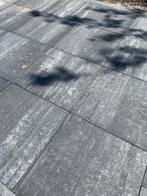 C40. Restpartij betontegels 60x60x4,7 Santorini Black (28st), Nieuw, Beton, 5 tot 10 m², Ophalen