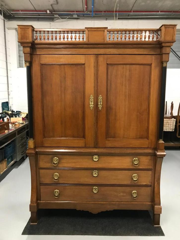 Prachtig antiek kabinet, Antiek en Kunst, Antiek | Meubels | Kasten, Ophalen