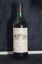 Chateau Turon La Croix Grand Vin de Bordeaux 1982, Frankrijk, Ophalen of Verzenden, Zo goed als nieuw, Rode wijn