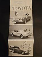 Brochure Toyota jaren 60, Boeken, Ophalen of Verzenden, Zo goed als nieuw, Toyota