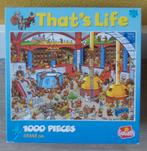 Te koop: That's life puzzel - bierbrouwerij (#71329), Hobby en Vrije tijd, Ophalen, 500 t/m 1500 stukjes, Gebruikt, Legpuzzel