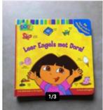 1 kinderboek Dora leer engels Ned-Engels, Ophalen of Verzenden, Zo goed als nieuw