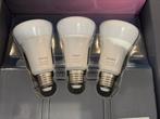 Philips Hue white and color E27 (3x), Ophalen of Verzenden, Nieuw, E27 (groot), Led-lamp