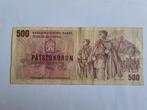 Czechoslovak Soc. Rep. 500 Korun 1973 SOLDIERS - FORT, Verzenden, Overige landen, Los biljet