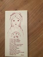 1 lief spreukentegel ik sluit mijn oogjes, Ophalen