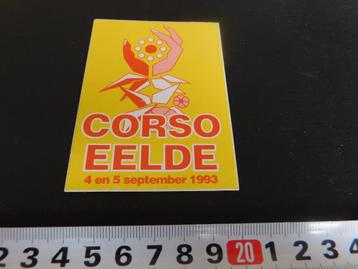 sticker Corso Eelde 1993  beschikbaar voor biedingen
