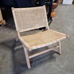 Fauteuil Beida Teak / Rotan van Kave Home | AANBIEDING, Tuin en Terras, Nieuw, Rotan, Ophalen