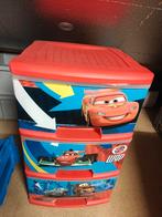 Cars box met 3 laden verschillende speelgoed auto's, Ophalen, Gebruikt