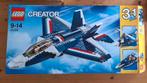 31039 Lego Creator- blauwe straaljager/helicopter/speedboot, Kinderen en Baby's, Speelgoed | Duplo en Lego, Ophalen of Verzenden