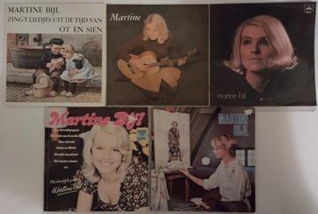 5 LP's Martine Bijl