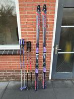 Atomic ski's 190 lang + stokken, Ophalen, Atomic, Ski's, Gebruikt