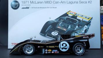 Mc Laren M8D Can Am Laguna Seca vic Elford 1:18 TSM Pol beschikbaar voor biedingen