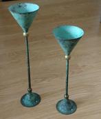 vintage kelk bekers op hoge voet, volgnr 54, Antiek en Kunst, Ophalen of Verzenden