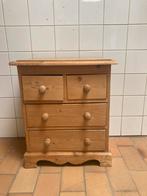 Houten ladekastje, Huis en Inrichting, Gebruikt, Minder dan 100 cm, 25 tot 50 cm, 50 tot 100 cm