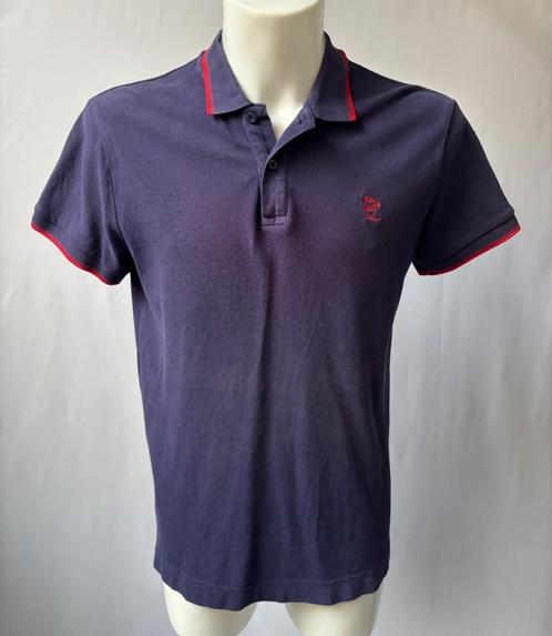 ALEXANDER mcQUEEN blauw HEREN polo shirt  Maat L, Kleding | Heren, Polo's, Zo goed als nieuw, Maat 52/54 (L), Blauw, Ophalen of Verzenden