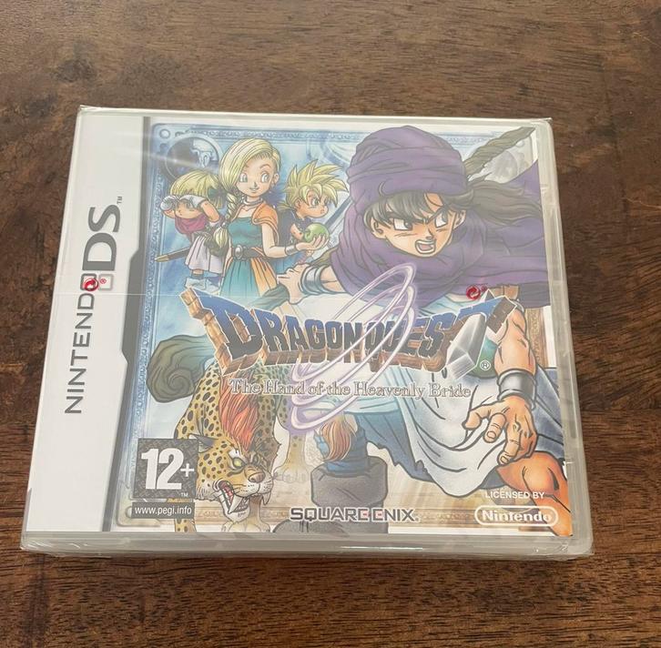 Dragon Quest V The Hand of the Heavenly Bride PAL New Sealed, Spelcomputers en Games, Games | Nintendo 2DS en 3DS, Nieuw, Role Playing Game (Rpg)