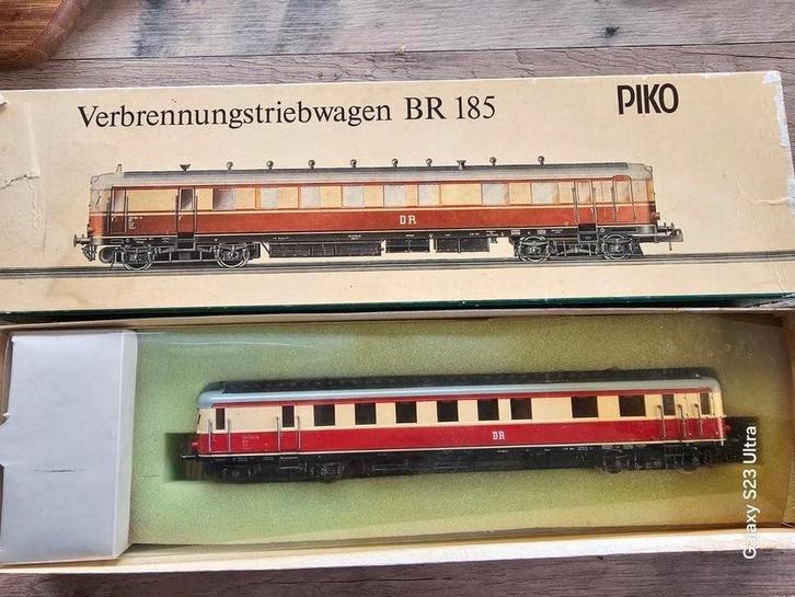 modeltrein Ho piko diesel triebwagen DR,  in originele  doos, Hobby en Vrije tijd, Modeltreinen | H0, Gebruikt, Locomotief, Gelijkstroom
