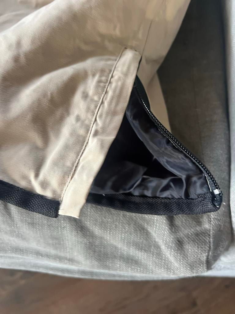 Beige skibroek - te groot, Ophalen of Verzenden, Gedragen, Maat 56/58 (XL), Beige