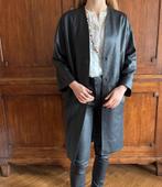 Zwarte leren dames jas. Filippa K, Zwart, Ophalen, Maat 38/40 (M), Filippa K