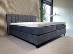 LUXE BOXSPRING + MEEVERENDE ONDERBOXEN/POCKETVERINGMATRASSEN, Groen, Ophalen of Verzenden, 180 cm, 200 cm