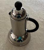 Prandelli Inoxpran Orchidea koffiemaker voor op het fornuis, Ophalen, Afneembaar waterreservoir, Espresso apparaat, Gemalen koffie
