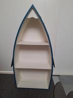 Bootvormig Kastje - Strand/Zee Thema blauw, wit., Ophalen, Met plank(en), Minder dan 50 cm, Zo goed als nieuw